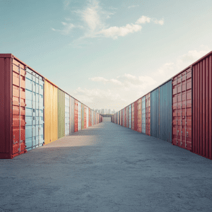 Self storage containers