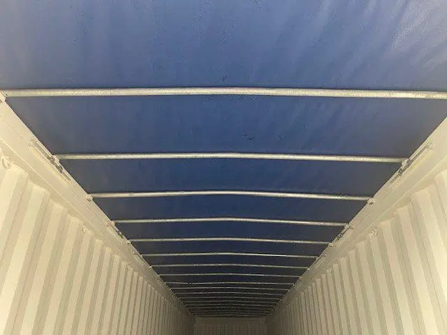 40′ HCOT Tarpaulin and Roof Bows