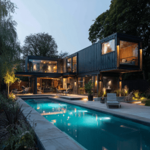 Shipping container pools
