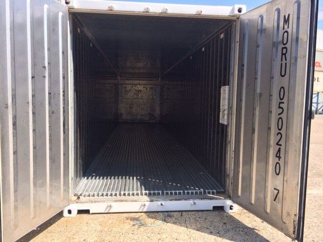 40' Used Reefer Inside